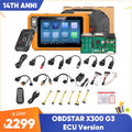 [With ECU TCU Flasher License] OBDSTAR X300 Classic G3 Key Programmer with ECU TCU BCM Flasher Software License Supports Checksum Correction