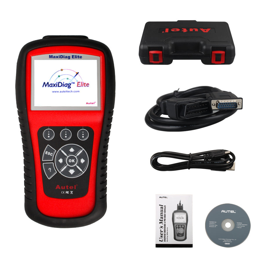 Autel Maxidiag Elite MD703 mit DS-Modell für 4-System-Update, Online-Unterstützung für US-Fahrzeuge