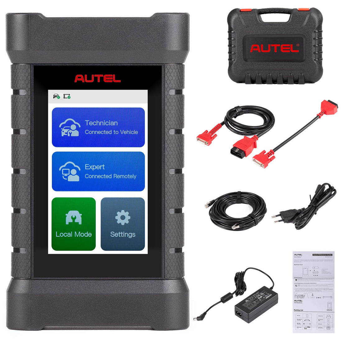 Alat Pemrograman Ulang J2534 Autel MaxiFlash XLink untuk Diagnosis Jarak Jauh Berbasis Keahlian, Mendukung Protokol DoIP, CAN & CAN FD
