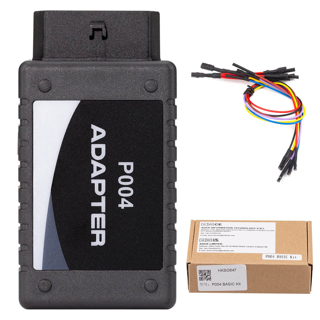 OBDSTAR P004 Airbag Reset Kit P004 Adapter and Jumper for X300 DP Plus/ OdoMaster