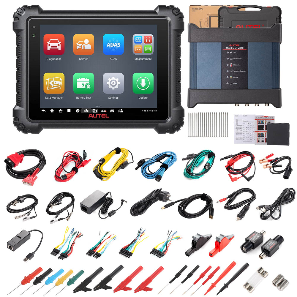 Autel MaxiSYS MS919 Diagnostic Tablet with 5 in 1 VCMI Same as MSUltra Supports Online Programming, Topology 2.0, Motor TruSpeed Repair