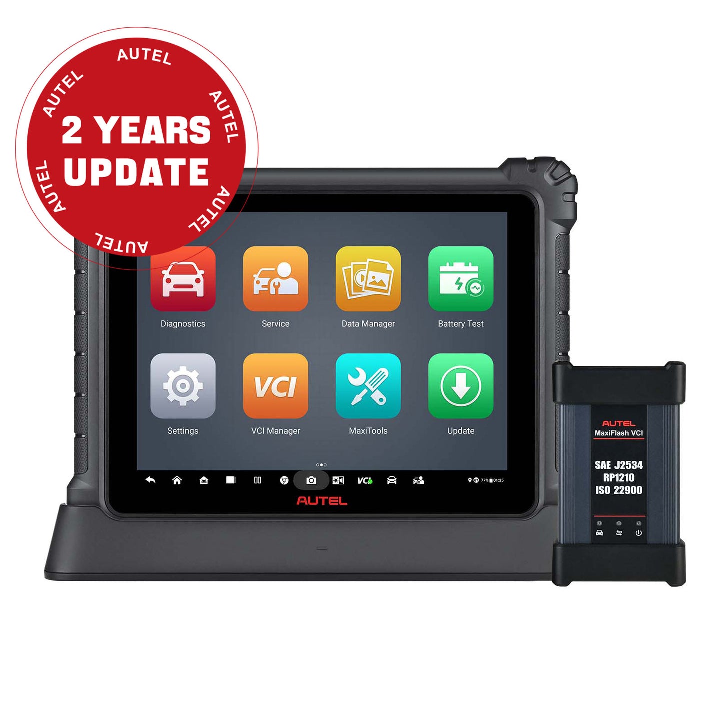 2026 Autel MaxiCOM Ultra Lite S Automotive Diagnostic Tool Support ECU Programming/Coding Topology Mapping and Guided Functions with Multi-language