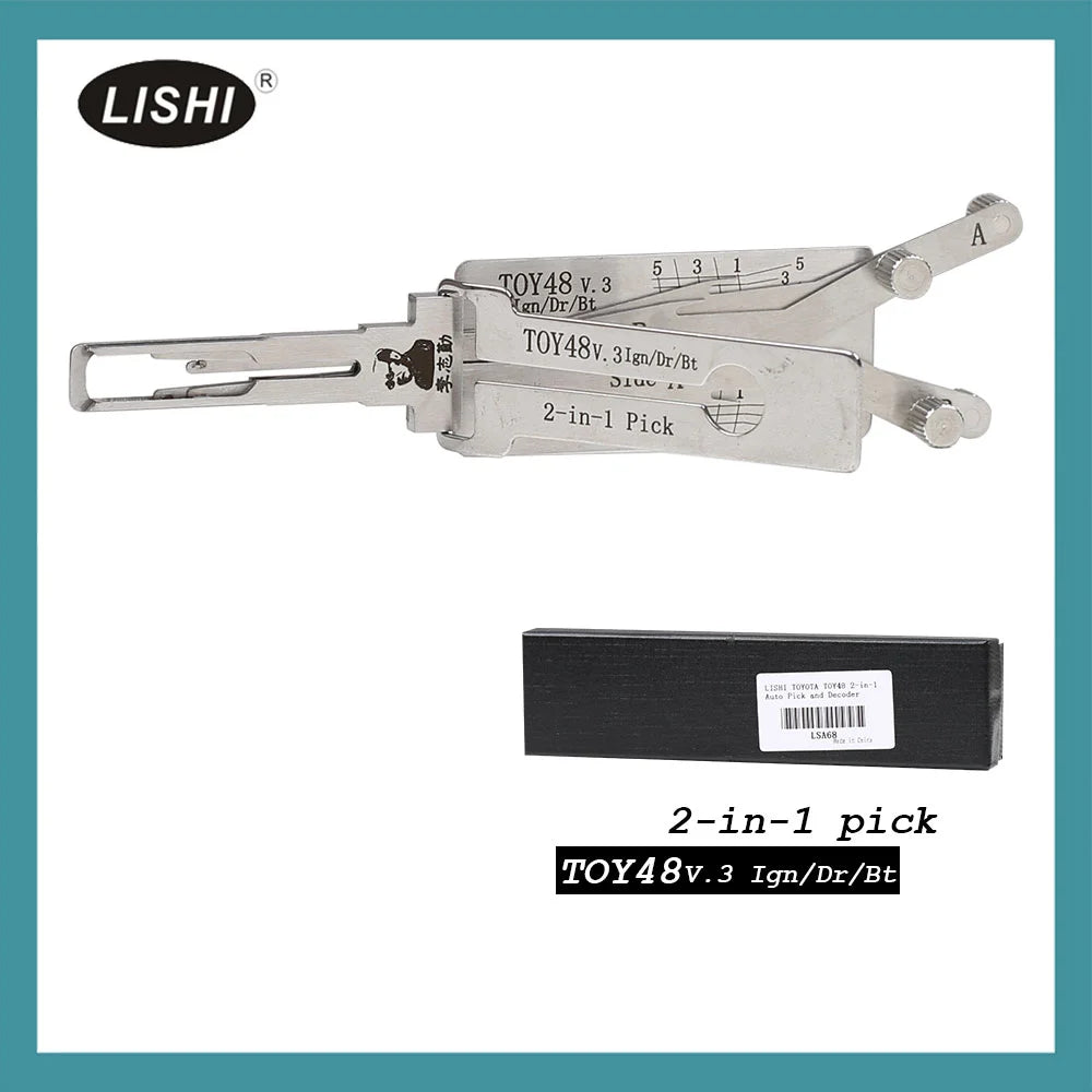 LISHI TOY48 2-in-1 Auto Pick and Decoder for LEXUS and TOYOTA Free Shipping