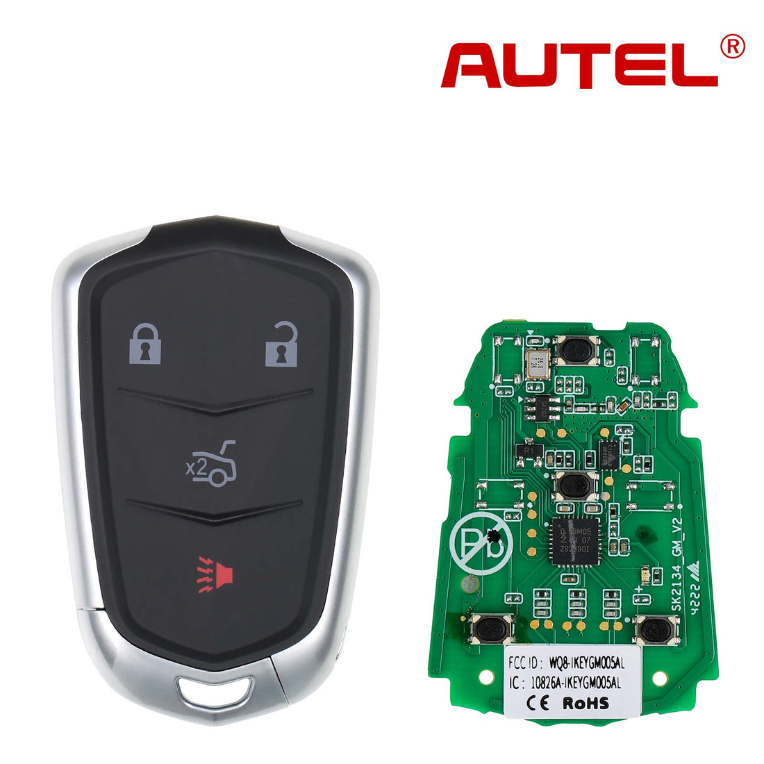 AUTEL IKEYGM004AL GM-Cadillac, 4 Buttons Smart Universal Key
