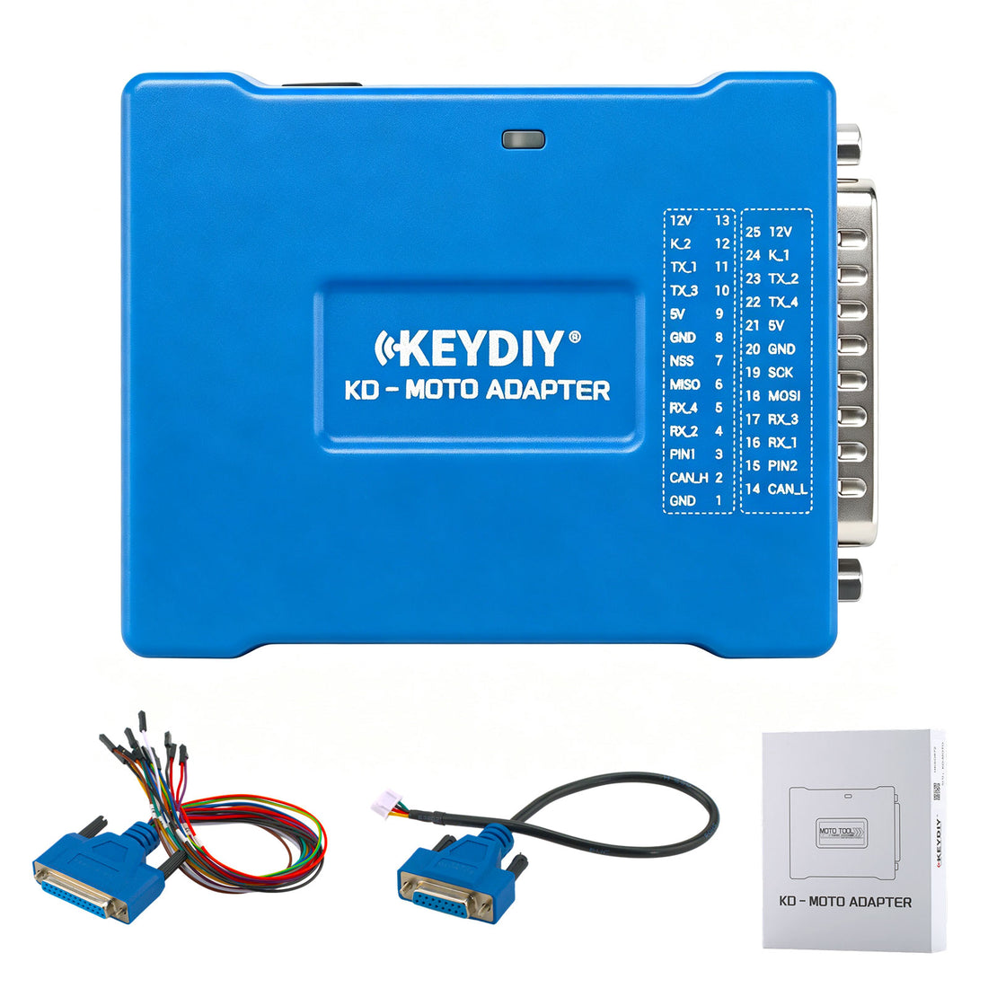 KEYDIY KD-MOTO Motorcycle Adapter Used with KD-X4, for HONDA, for YAMAHA, for 3rd-GEN DUCATI Motorcycles