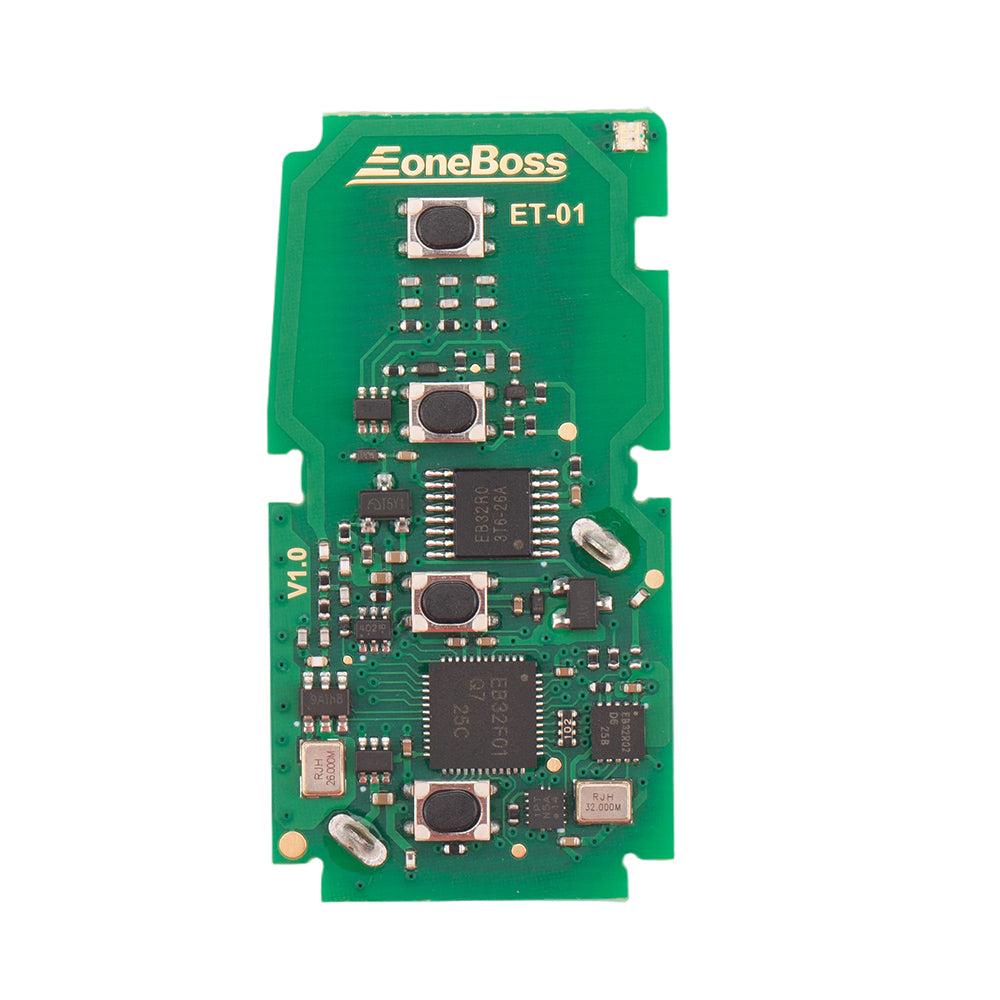 [5Pcs/set] EoneBoss ET-01 Toyota Universelle Smart Remote Key PCB 4 Tasten Unterstützt 8A 4D