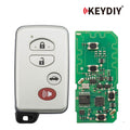 KEYDIY TIB03-4(Silver Gray) 4 Buttons Smart Key