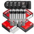 [4 pièces/Set] Capteur Métallique Autel MX 433MHz et 315MHz 2 en 1 Capteur TPMS Universel Programmable