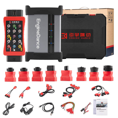 EngineDance X5 Diag Truck Diagnostic Tool for Light Trucks, Heavy Trucks, Buses, Agricultural Machinery, Construction Machinery