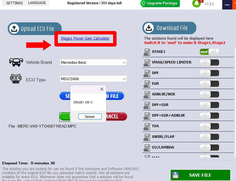[One Year Get 3 Months Free] Xremover DTC Chip Tuning Software Advanced Version 20 Tuned Files Per Day Support Stage1