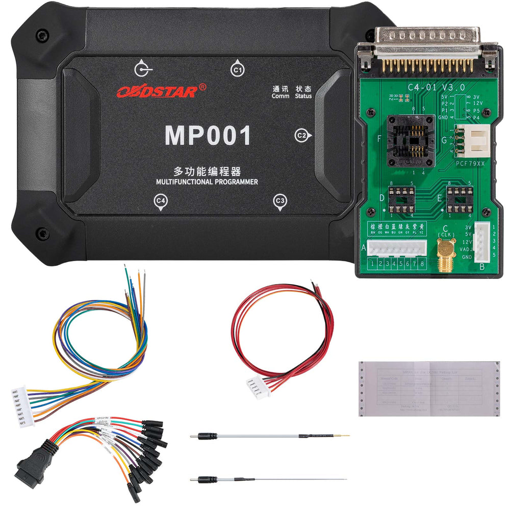OBDSTAR MP001 Set (MP001 Programmer+C4-01Host + W004/W005/ECU Bench Jumper)