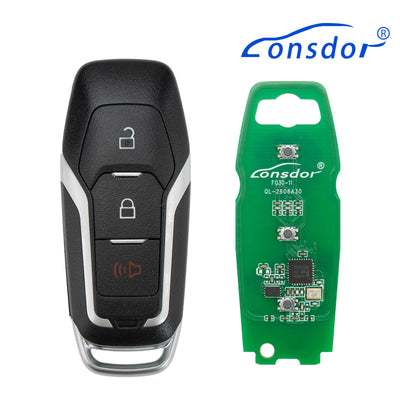 LONSDOR FO30 Serie Smart Key FO30-15 Niederfrequenz 315/433 MHz 3 Tasten für Ford