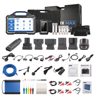 TOPDON Phoenix Max With 13.3 Inches Screen, Supports 4-channel Oscilloscope, ADAS Compatibility, Topology Mapping, J2534, DoIP, CanFD, D-PDU, RP1210