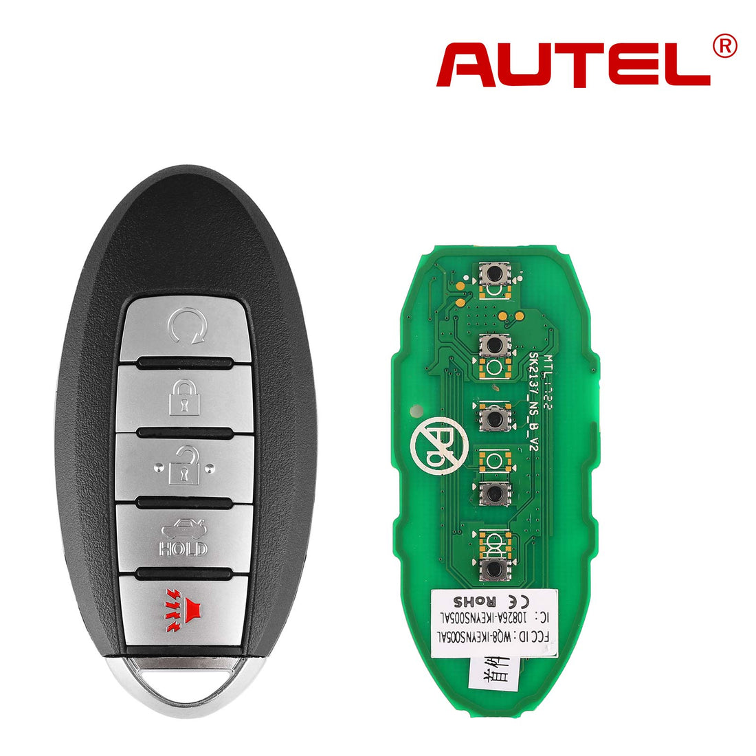 AUTEL IKEYNS005AL Nissan, 5 Tasten intelligenter universeller Schlüssel