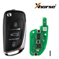 Xhorse DS Style Wireless Universal Remote Key 3 Button XNDS00EN for VVDI Key Tool 5pcs Lot