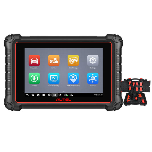 Autel MaxiPRO MP900E KIT with 11 PCS OBD1 Cables Supports CAN FD DoIP ECU Coding, 40+ Services, Active Test, FCA Autoauth