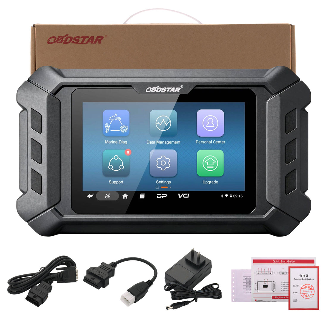 OBDSTAR iScan untuk Scanner Diagnostik Marine Parsun – Mendukung Model Outboard EFI 115, F30 EFI, F40 EFI, F50 EFI, dan F60 EFI