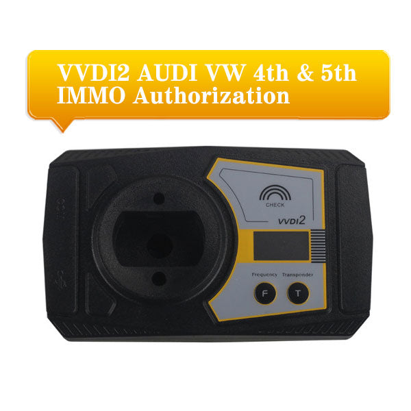 VVDI2 AUDI VW 4. & 5. IMMO Funktionen Autorisierungsservice