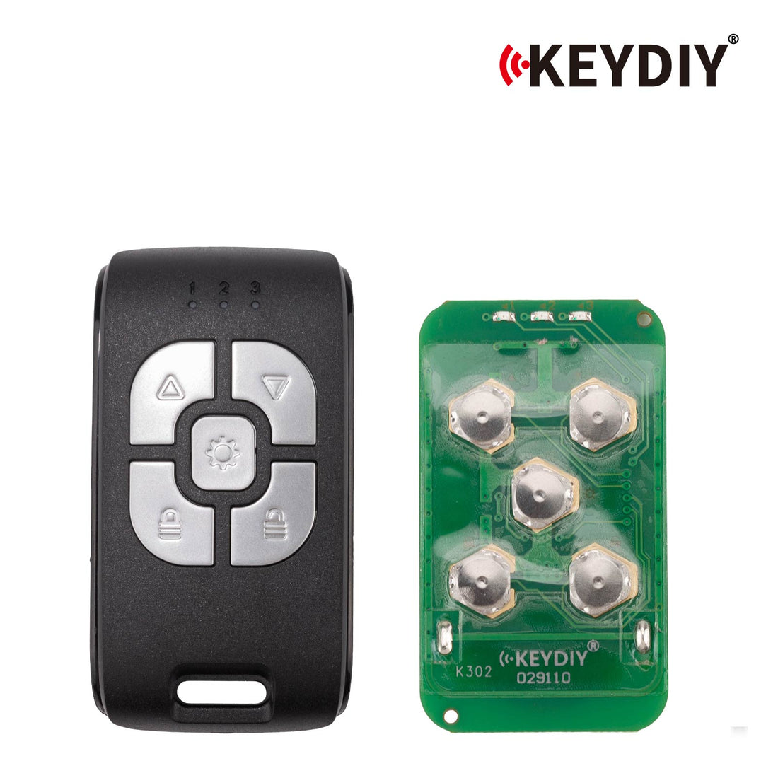 KEYDIY KD CS01 Cloud Key Duplikat Tatap Muka Serbaguna untuk Remote Garasi, 5 Tombol, 225–915 MHz