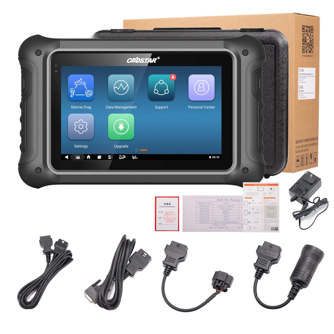 Сканер OBDSTAR ISCAN PRO SERIES для Cummins Marine
