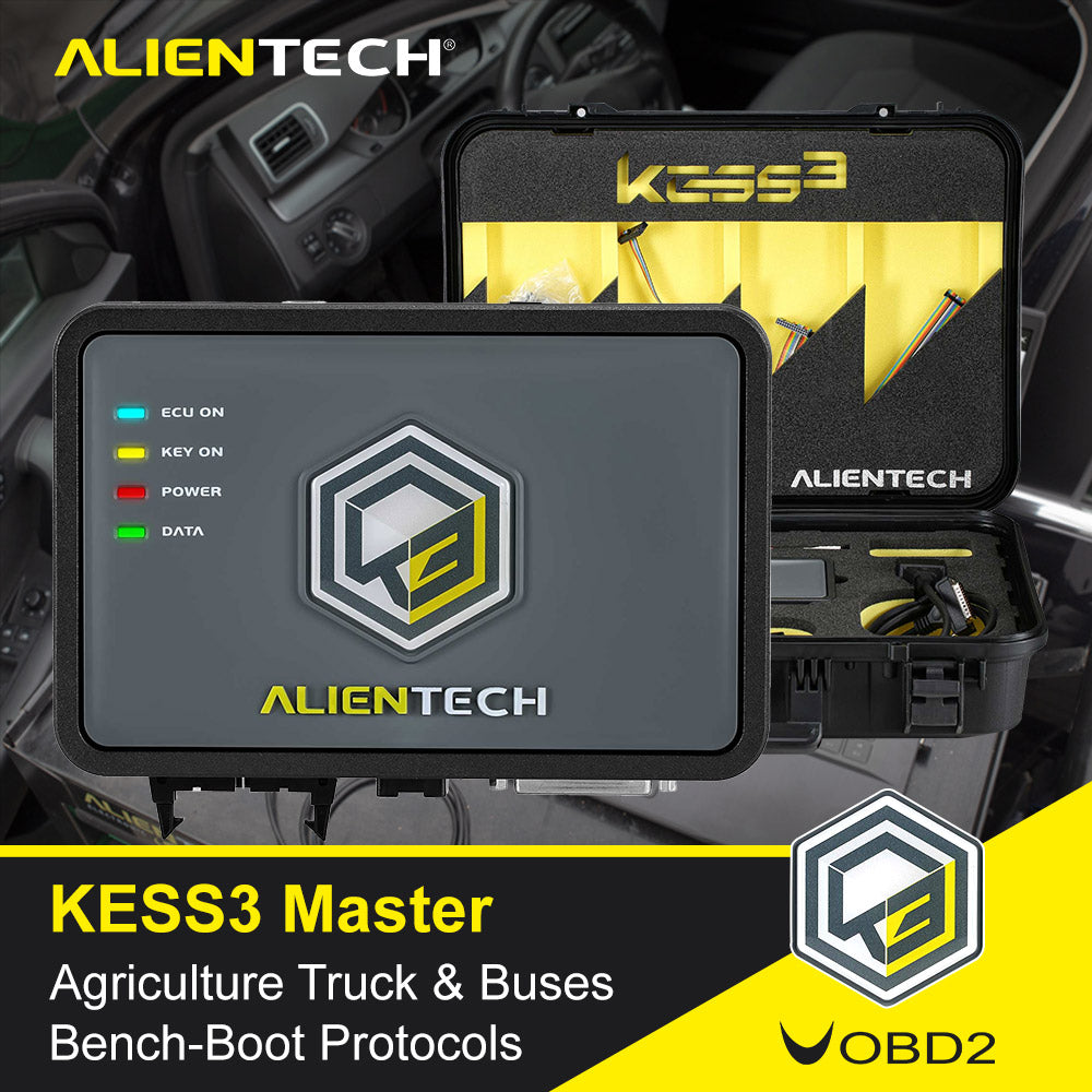 تفعيل بروتوكولات بنش-بوت للشاحنات الزراعية والحافلات الأصلية Alientech KESS V3 KESS3 ماستر