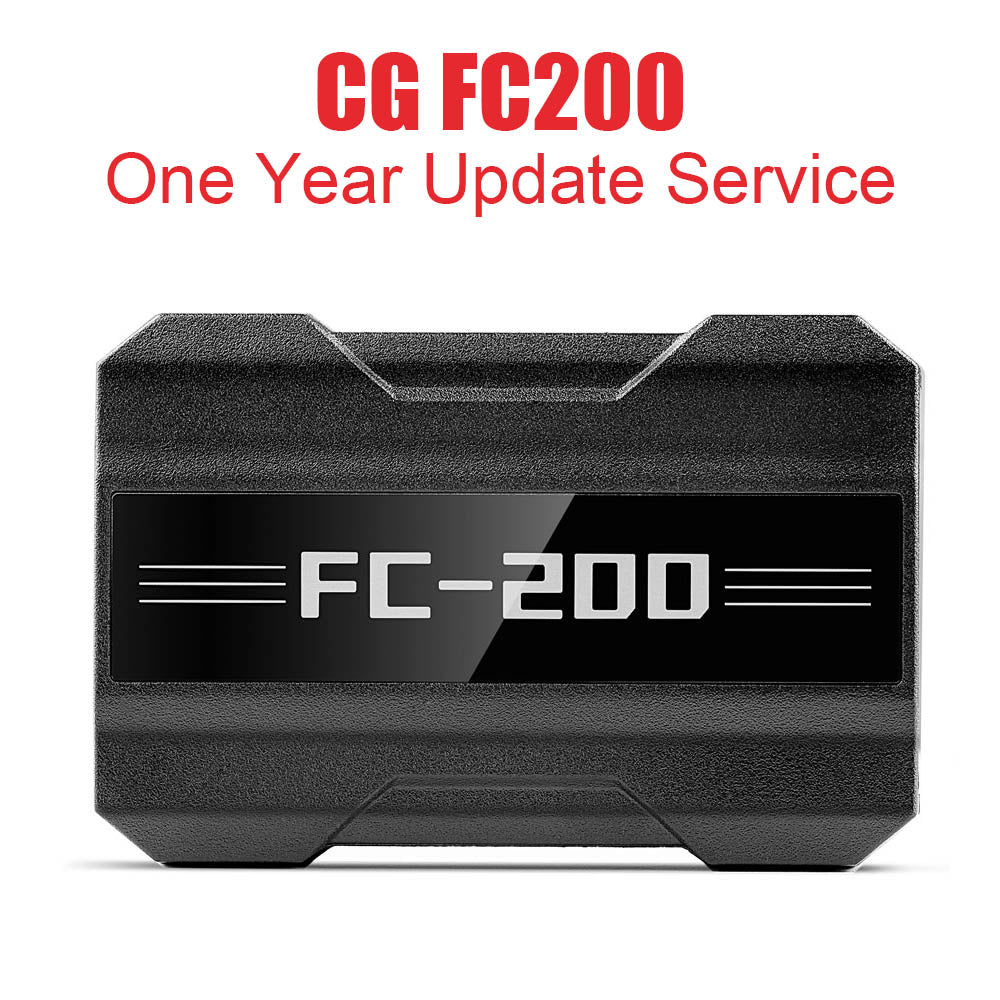 CG FC200 ECU-Programmiergerät Einjahres-Update-Service (nur Abonnement) Kostenlose Denso- und China Delphi-Lizenz erhalten