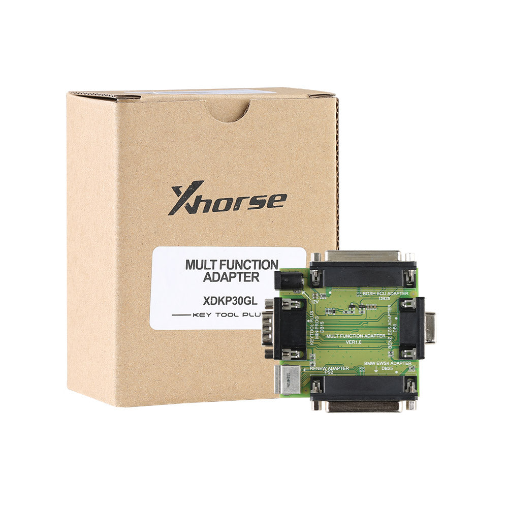 Xhorse XDKP30 Multi Function Adapter Bosch ECU Benz EZS EWS4 Renew 4 in 1 Compatible with MINI Prog and Key Tool Plus