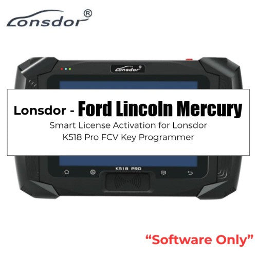 Aktivasi Lisensi Ford / Lincoln / Mercury untuk Programmer Kunci Lonsdor K518 PRO FCV Version
