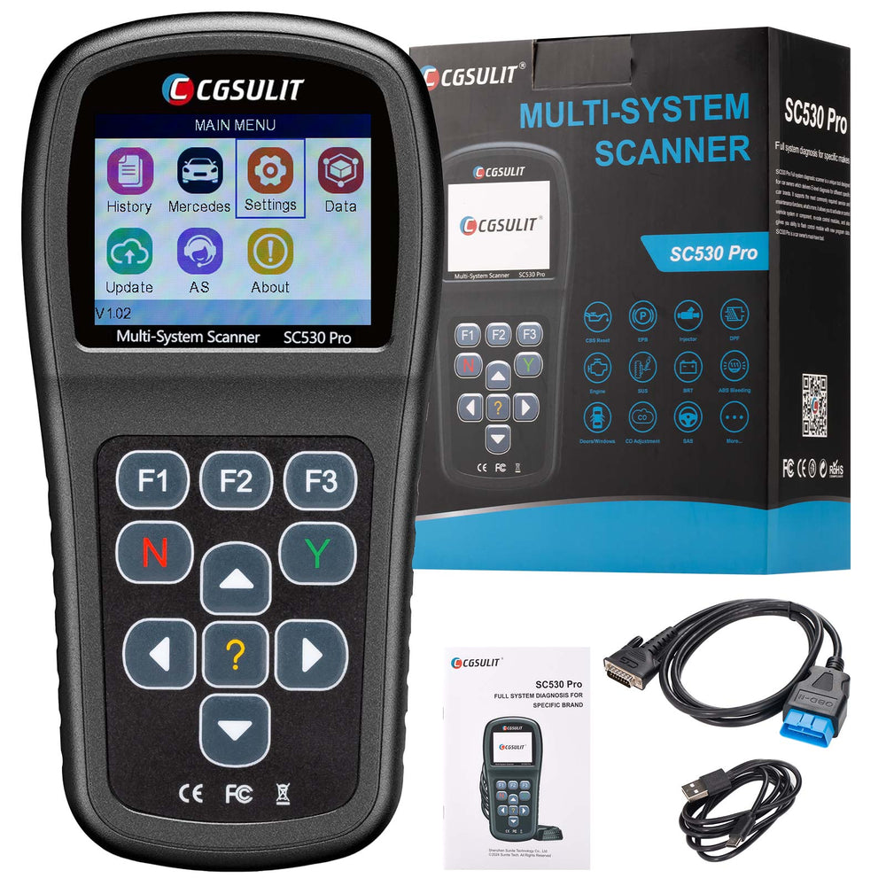 CGSULIT SC530 Pro Full System Diagnosis for Specific Brand Benz