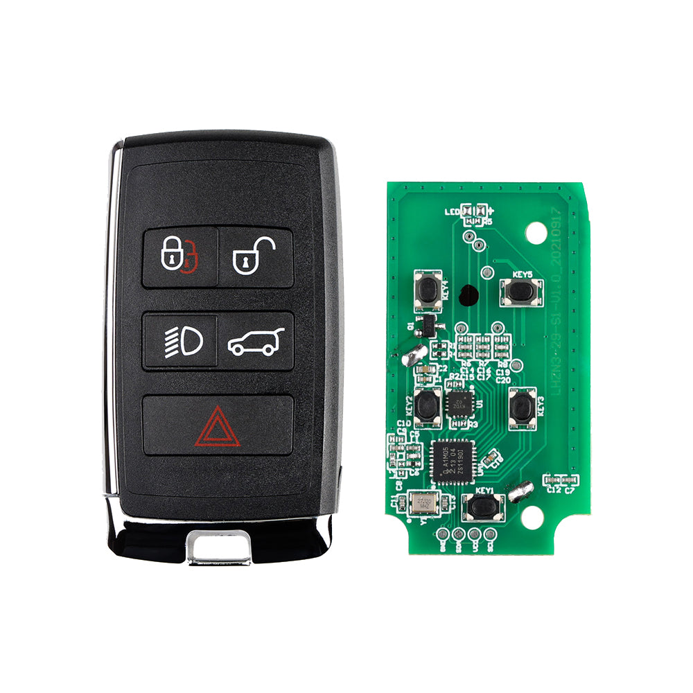 [Bundle Kit] Lonsdor JLR Smart Key mit Schlüsselgehäuse für Jaguar & Land Rover 2018–2021 315MHz/433MHz für K518 Pro, K518ISE & K518S