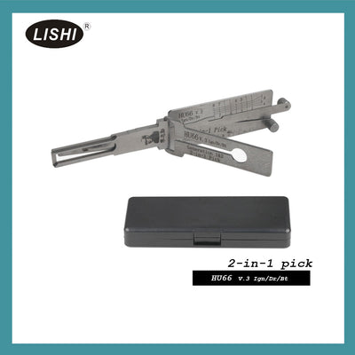 LISHI HU66 V3 2 en 1 Auto Pick et Décodeur pour Audi Ford VW Seat Skoda