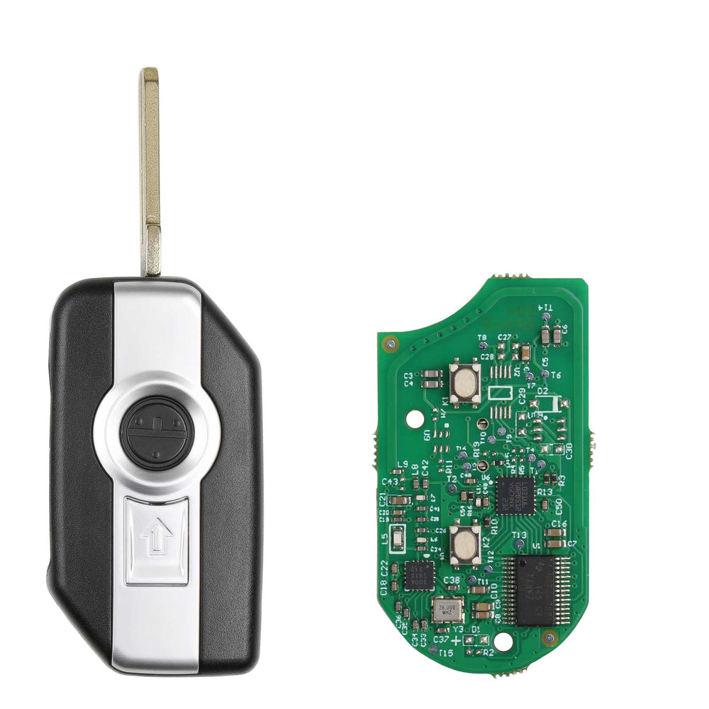 OEM BMW Motorcycle Smart Card Key 8A Chip 2 Buttons 434.42 Mhz