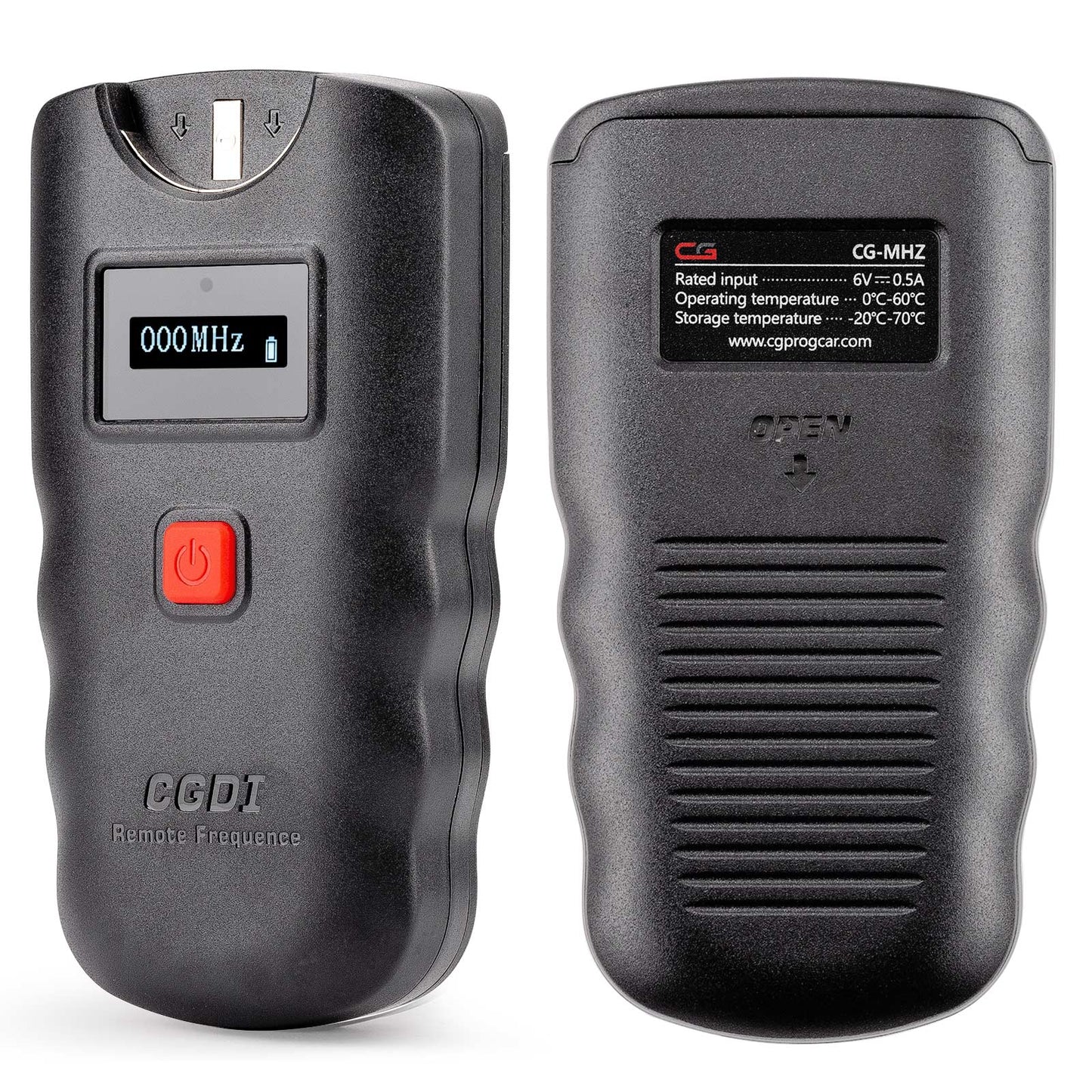 CGDI MHz Frequency Test Device 315MHz/ 433MHz/ 868MHz/ 902MHz Support Button Battery Voltage Detection LR/AGSR/CR/Zinc Air and LiR