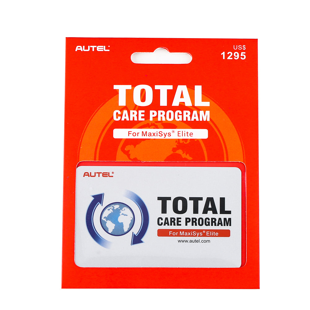 One Year Software Subscription for Autel MaxiSys Elite/ Elite II J2534 ECU Programming Tool (Total Care Program Autel)