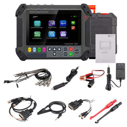 DIAGXT T80 Universal Oscilloscope & Automotive Oscilloscope, Store, Parse, Modify, Send CAN Bus Data, Beginner-friendly with 4G Memory