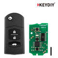 KEYDIY KD B14-3 Universal Flip Remote Key 3 Buttons for Mazda Type