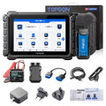 Topdon ONE Plus Bi-directional Diagnostic Scanner with BTMobile Pros and Topscan Master Supports Online Coding 52 Service Functions Topology TopFix AI