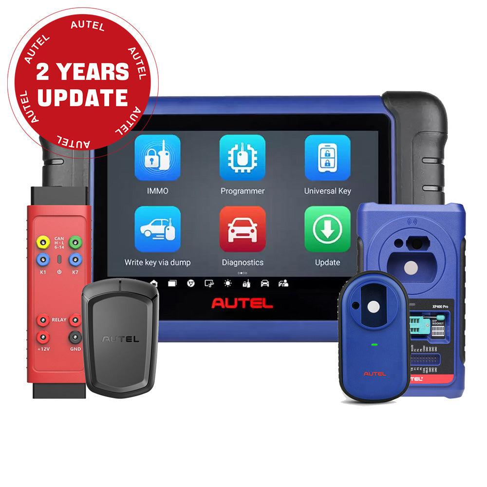 Autel MaxiIM IM508S Advanced Key Programming Tool with XP400 Pro, G-Box3, and APB112, Includes 2 Years Free Online Updates