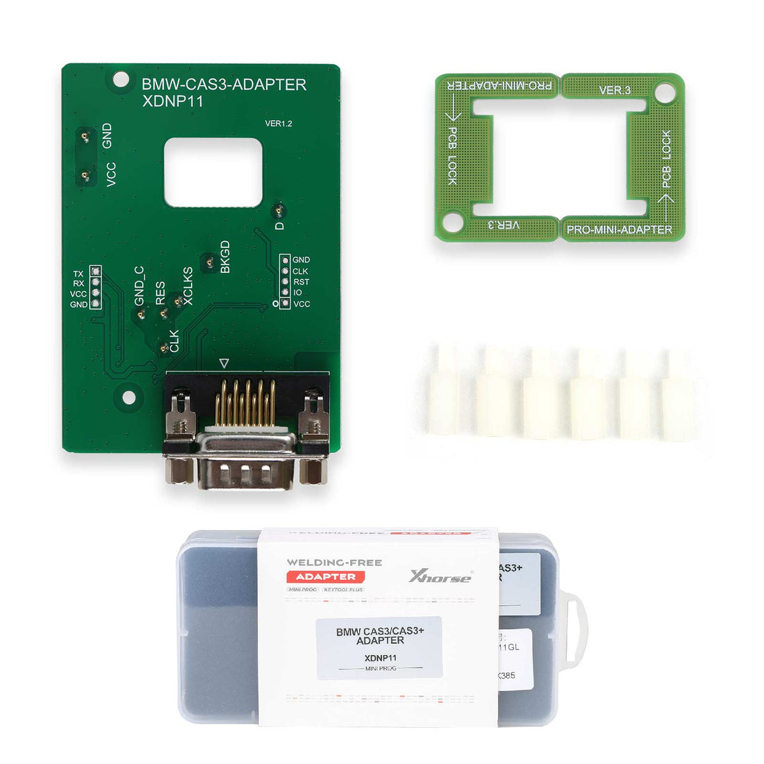 Xhorse XDNP11 CAS3 CAS3+ Solder Free Adapter for BMW Compatible with MINI PROG Key Tool Plus and VVDI Prog