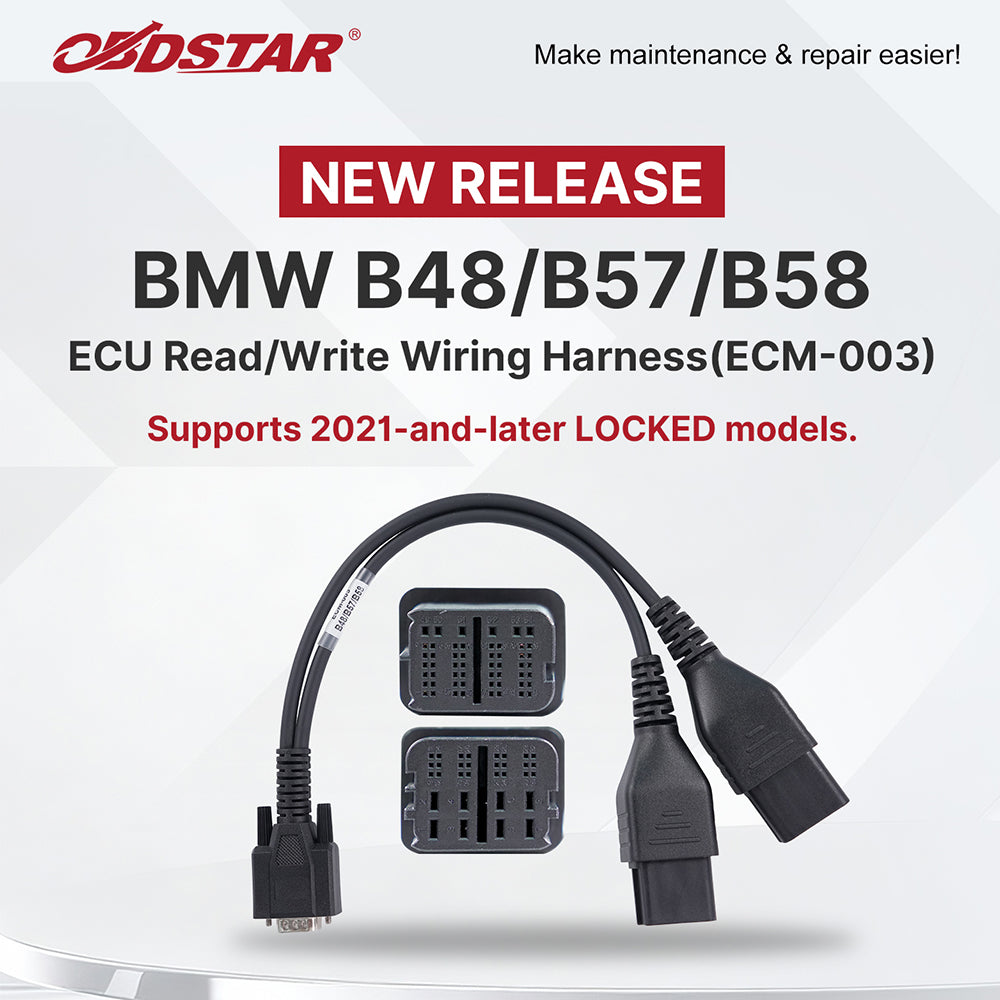OBDSTAR ECM-003 Wiring Harness for BMW B48, B57, and B58 ECU Unlocking