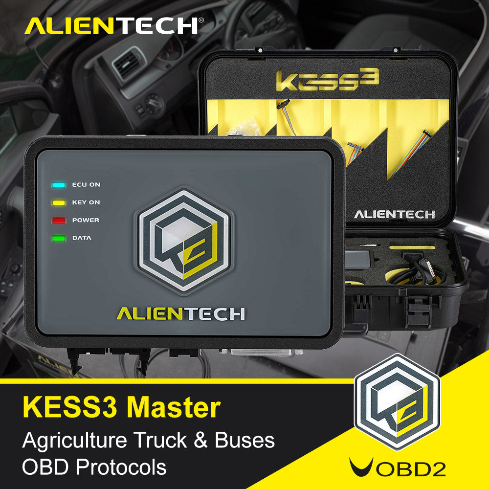 تفعيل بروتوكولات OBD للشاحنات الزراعية والحافلات الأصلية Alientech KESS V3 KESS3 ماستر