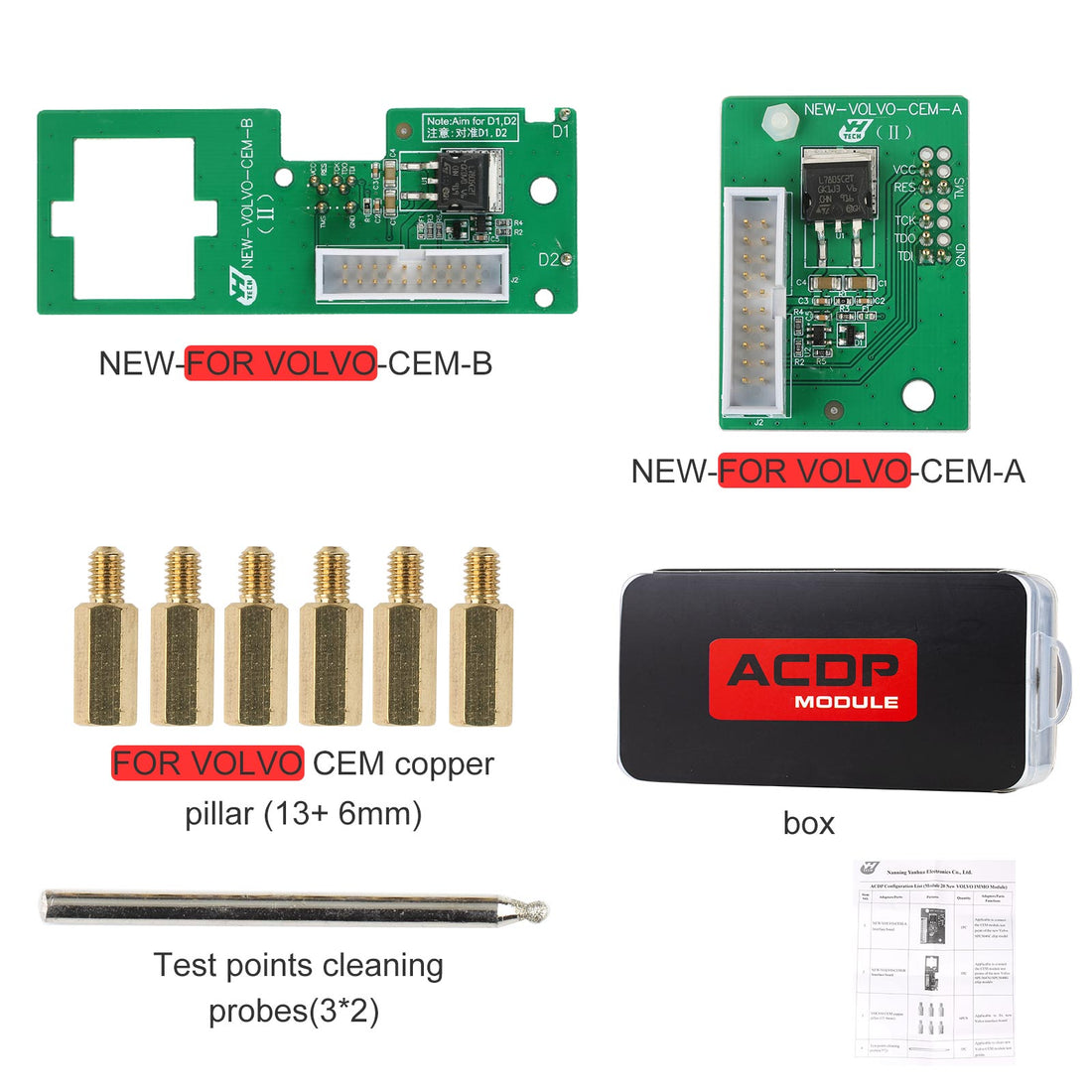 Yanhua Mini ACDP Module20 with License A302 for New Volvo CEM Key Programming