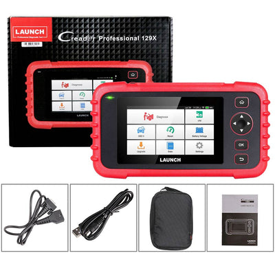 Launch CRP129X OBD2 Scanner – 4-System Diagnostic Tool with 8 Reset Services & Lifetime Free Update