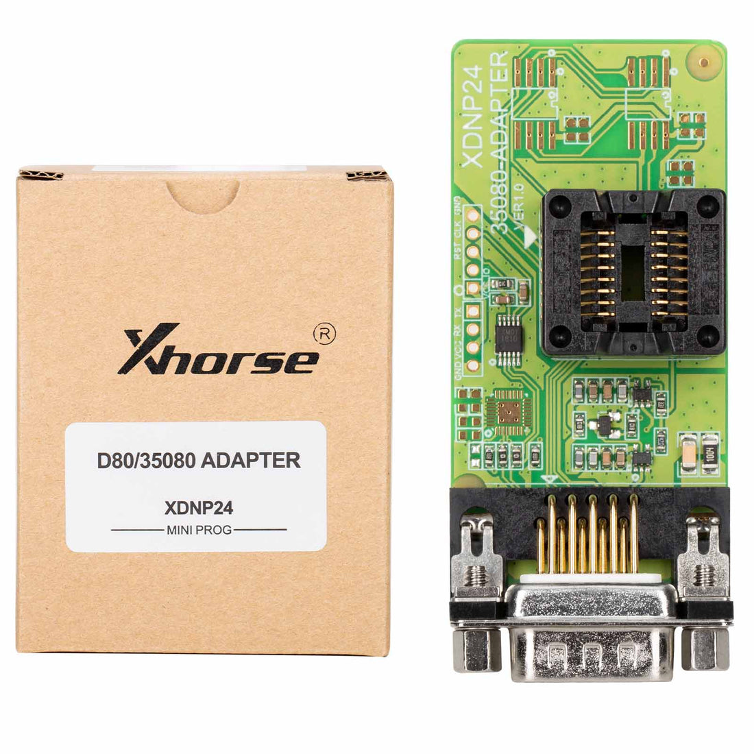 XHORSE XDNP24GL D80/35080 Anahtar Aracı Plus ve Multi Prog için Adaptör