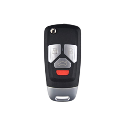 KEYDIY KD B27-4 Universal Flip Remote Key 3+1 Button for Audi Type