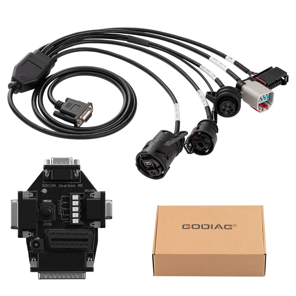 Juego de cables ISM para caja de cambios GODIAG 5 en 1 para Mercedes Benz VGS-FDCT 724/ VGS2-722.8/ VGS-7Gtronic-722.9/ VGS-9GT-725/ ISM