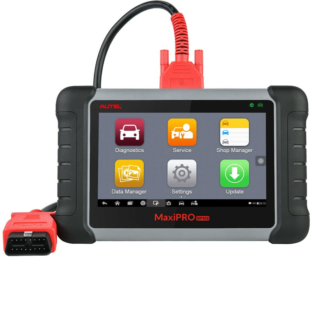 Autel MaxiPRO MP808S KIT mit kompletten OBD1-Adaptern, neu hinzugefügt FCA AutoAuth, kann mit MaxiVideo MV108 verwendet werden