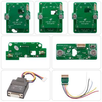 New Yanhua ACDP BMW BDC2/BDC3/BCP/LCD/Encrypted Key Copying Interface Board Set for Use with ACDP Module 38