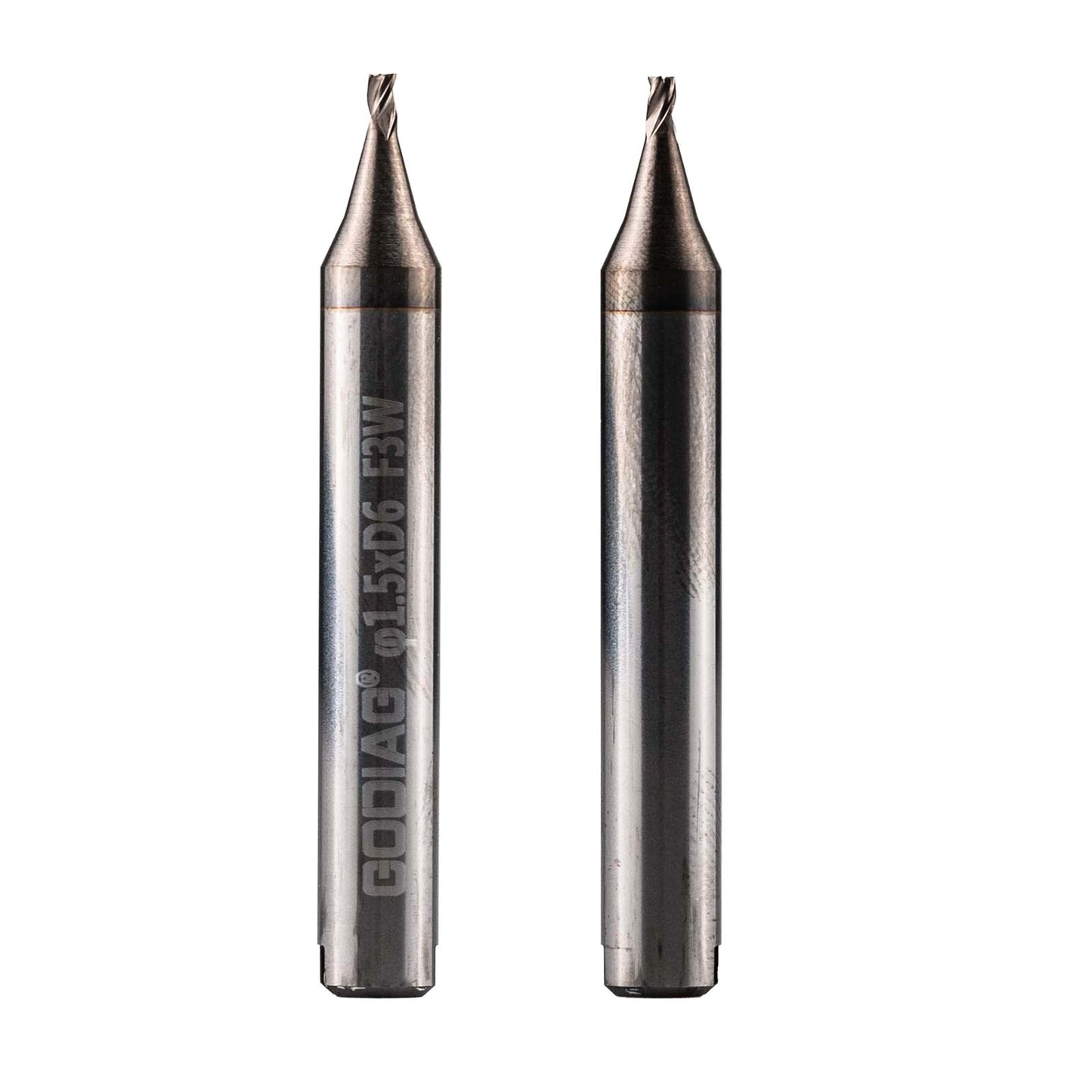 5pcs/lot GODIAG F3W 1.5MM End Milling Cutter φ1.5xD6x45Lx3F for SILCA MATRIX PRO, MATRIX EVO, MATRIX SLX, MATRIX SX, MATRIX S