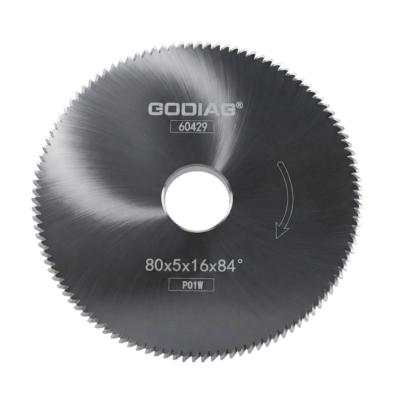GODIAG P01W Angle Milling Cutter φ80x5xφ16x84° For Keyline Carat; JMA BERNA; VIENNA; SARATOGA Block A; Bravo; POKER; REKORD; SPEED; DUO, JZ-323